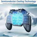 Mobil Oyun Kolu – Yarı Iletken Soğutma Fanlı L2R2 Tetik Düğmeli, 6 Parmak Destekli Gamepad, Ergonomik Tutma, Sessiz Soğutucu, 4.7–6.5” Ios & Android Telefonlar ile Uyumlu | DL88