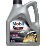 Mobil Süper 2000 X1 10W-40 Motor Yağı Benzin+Lpg+Dizel 4 Lt Üretim : 2025