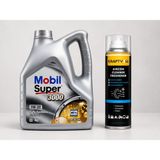 Mobil Süper 3000 0W-20 Tam Sentetik Motor Yağı 4 Litre + Klima Bombası 200 Ml