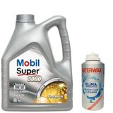 Mobil Super 3000 Formula F 0W-30 Motor Yağı 4 L+ 03047 İnterwax Klima Temizleyici