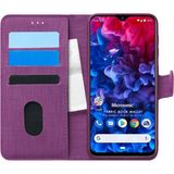 Mobile Gm 20 Pro Için Kılıf Fabric Book Wallet Mor [gm 20 Pro ile Uyumlu Kılıf - Mor] - standart