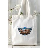 Mobile Legends Mobil Oyun Baskılı Bez Çanta Omuz Çantası Kişiye Özel Model 2