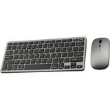 Mobile Premium Slim Süper Sessiz Klavye ve Mouse Seti, Telefon, Tablet, Pc, Tv Uyumlu Klavye Seti