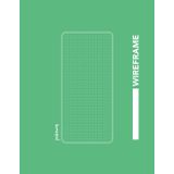 Mobile Wireframe Notebook – UI/UX Sketchbook | 96 Pages | 8.5 x 11 inches / 21.59 x 27.94 cm | Mint Cover (Collection Wireframe Mobile)