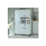 Mobilique Bergama 90cm Kiler Dolabı