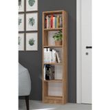 MOBİLİQUE Lila Modern Kitaplık Atlantik Çam