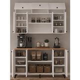 Mobilique Öykü 150 Cm 18mm Mdf Tezgahlı Mutfak Dolabı Hazır Mutfak Ünitesi Beyaz