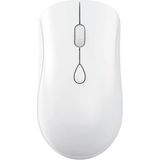 Mobilite Ince Tasarım Şarj Edilebilir Kablosuz ve Çift Modlu Bluetooth Sessiz Mouse 800 1200 1400 Dpı - Beyaz