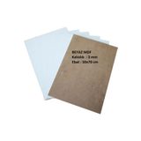 mobilreyon - 3 Adet Beyaz Mdf Duralit 3 mm, 50x70 cm (Resim Kağıdı Ölçüsü),Bir tarafı Beyaz Boyalı
