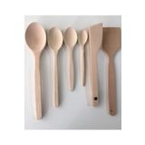 Mobilreyon Ahşap Set 6 Parça-Kaşık Spatula Maşa