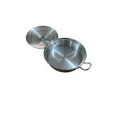 mobilreyon Alüminyum Tava 24 cm - Kızartma, Pilav , Karnıyarık , Kamp Tavası - Kapaklı Mini Tava