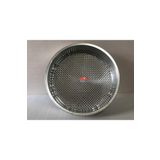 mobilreyon - Çiğ Köfte Tepsisi 4.NO - Çap: 47 cm - Derinlik: 8,5 cm - Çelik Leğen - Motifli