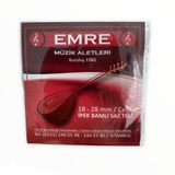 mobilreyon - Kısa Sap Bağlama Teli 0.18-0.28mm Çelik İpek Bamlı Saz Teli (Yerli Üretim)