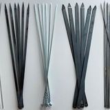 mobilreyon - Mangal Seti 60cm - 6 Adana,6 Tavuk Kanat,6 Patlıcan, 10 ciğer,10 kuşbaşı (38parça)