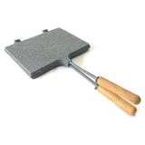 Mobilreyon Maxi Iç-Dış Granit Döküm Ocak Üstü Tost Makinesi 20X26 cm