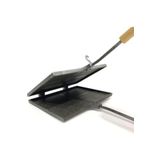 mobilreyon - Mega (Büyük Boy) İç Granit Ocak Üstü El Tost Makinesi-Kamp Granit Tost Izgara(25x19cm)