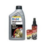 Mobilube 1 Shc 75W-90 Otomotiv Dişli Yağı 1 L + Gojo Torpido Sütü + Gojo Torpido Süngeri