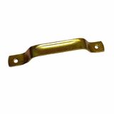 Mobilya Ahşap Ağaç Sunta Medefe Metal Kulp 2 Adet Galvaniz Kaplama Sarı Çinko Bahçe Kapısı Ahşap Kapı Sandık Kulbu 12,5 cm