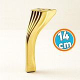 Mobilya Ayağı Ayakları Ünite Baza Koltuk Kanepe Sehpa Masa Tabure 14 cm Gold Altın Metal