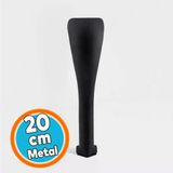 Mobilya Ayakları Kanepe Baza Tv Ünitesi Konsol Koltuk Ayağı Ayağı Metal Ayakları 20 Cm Siyah