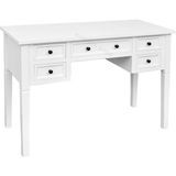 Mobilya Baba Modern Country Beyaz Çalışma Masası – 145 cm