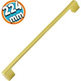 Mobilya Banyo Mutfak Dolabi Cekmece Dolap Kapak Kulpu Kulbu Altin Gold 224 Mm Metal Kulp