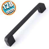 Mobilya Banyo Mutfak Dolabi Cekmece Dolap Kapak Kulpu Kulbu Siyah 128 Mm Metal Kulp