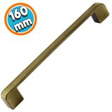 Mobilya Banyo Mutfak Dolabi Cekmece Kapi Dolap Kapak Kulpu Kulbu Metal 160 Mm Antik Sari