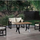 Mobilya Bazarı Açelya Bahçe Mobilyası (Salon - Balkon - Cafe Ofis) 2+1+1+Masa