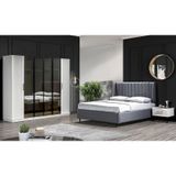 Mobilya Bazarı Asil Bazalı %100 Mdf Yatak Odası Takımı