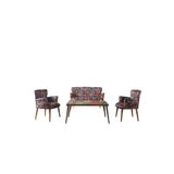 Mobilya Bazari Çay Seti 2 1 1 Koltuk Takımı (SALON, BALKON, OFİS) MBBORBENV1