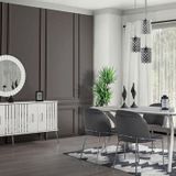 Mobilya Bazarı Erva %100 Mdf Yemek Odası Takımı