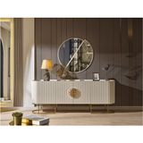 Mobilya Bazarı Guccix Yemek Odası Konsol - 204 x 48 x 84 cm - Ekru
