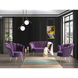 Mobilya Bazarı Inci Mürdüm 2+1+1 Çay Seti, Koltuk Takımı (Salon, Balkon, Cafe Ofis)
