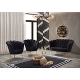 Mobilya Bazarı Inci Siyah 2+1+1 Çay Seti, Koltuk Takımı (Salon, Balkon, Cafe Ofis)