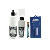 Mobilya Boyası-Cadence Multisurface H-001 Beyaz 500Ml Ultimate Vernik Mat 250Ml Saten Rulo Set