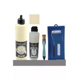 Mobilya Boyası-Cadence Multisurface H-005 Taffy 500Ml Ultimate Vernik Parlak 250Ml Saten Rulo Set