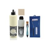 Mobilya Boyası-Cadence Multisurface H-006 Dantel 500Ml Ultimate Vernik Mat 250Ml Saten Rulo Set