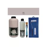 Mobilya Boyası-Cadence Multisurface H-015 Tuval 2000Ml Ultimate Vernik Mat 500Ml Saten Rulo Set
