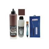 Mobilya Boyası-Cadence Multisurface H-017 Çikolata 500Ml Ultimate Vernik Mat 250Ml Saten Rulo Set
