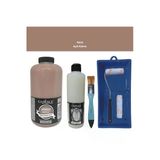 Mobilya Boyası-Cadence Multisurface H-019 Açık Kahve 2000Ml Ultimate Vernik Mat 500Ml Saten Rulo Set