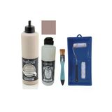 Mobilya Boyası-Cadence Multisurface H-021 S. Yulaf 500Ml Ultimate Vernik Mat 250Ml Saten Rulo Set