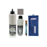 Mobilya Boyası-Cadence Multisurface H-022 M. Kahve 500Ml Ultimate Vernik Mat 250Ml Saten Rulo Set