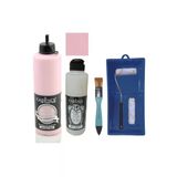 Mobilya Boyası-Cadence Multisurface H-024 Bebek Pembe 500Ml Ultimate Vernik Mat 250Ml Saten Rulo Set