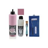 Mobilya Boyası-Cadence Multisurface H-028 V. Pembe 500Ml Ultimate Vernik Parlak 250Ml Saten Rulo Set