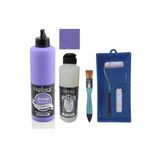 Mobilya Boyası-Cadence Multisurface H-034 Mor 500Ml Ultimate Vernik Mat 250Ml Saten Rulo Set