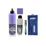 Mobilya Boyası-Cadence Multisurface H-034 Mor 500Ml Ultimate Vernik Parlak 250Ml Saten Rulo Set