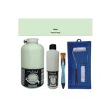 Mobilya Boyası-Cadence Multisurface H-045 Pastel Yeşil 2Lt Ultmate Parlak Vernik 500Ml Saten Ruloset