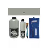 Mobilya Boyası-Cadence Multisurface H-050 Yosun 2000Ml Ultimate Vernik Mat 500Ml Saten Rulo Set