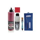 Mobilya Boyası-Cadence Multisurface H-054 Kan Kırmızı 500Ml Ultimate Vernik Parlak 250Ml Sateruloset